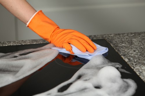 Local oven cleaning for a family home in Enfield