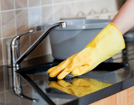 Customer complaint review process for cleaning service