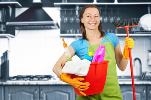 Cleaner safety practices at the start of the policy