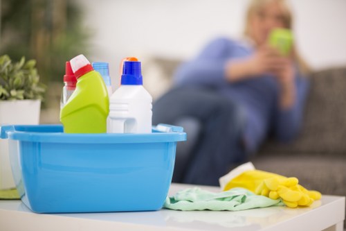 Textile recycling and reusable materials in a laundry setting