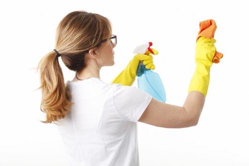 Kitchen deep cleaning as part of move out cleaning in Enfield