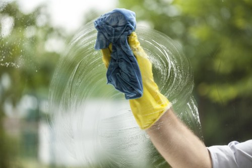 Responsible handling of cleaning waste in a property