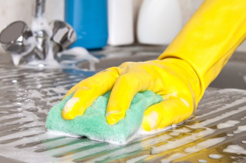 Final tenancy cleaning service for a property in Enfield